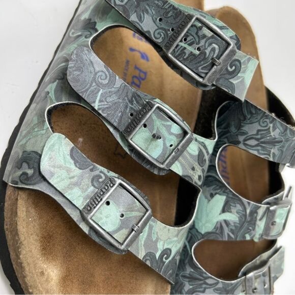 Birkenstock papillio Florida Soft Footbed Birko Flor Col :Damask Petrol main image 10